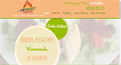 Desktop Screenshot of gourmetexprezz.com